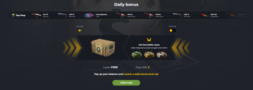 farmskins-review-2023-daily-bonus-program